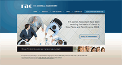 Desktop Screenshot of carrollaccountants.com.au